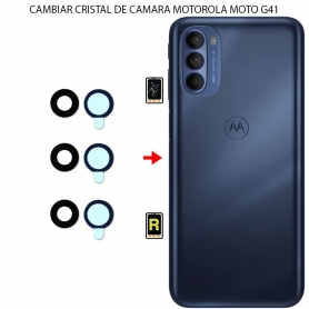 Cambiar Cristal Cámara Trasera Motorola Moto G41