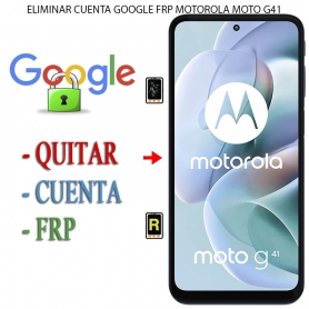 Eliminar Contraseña y Cuenta Google Motorola Moto G41