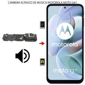 Cambiar Altavoz De Música Motorola Moto G41