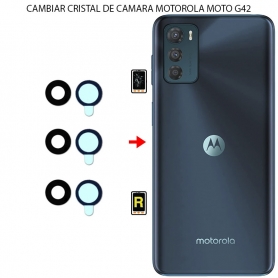 Cambiar Cristal Cámara Trasera Motorola Moto G42