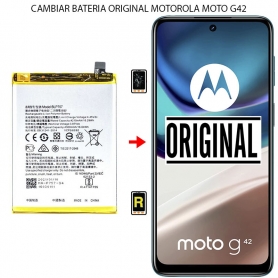 Cambiar Batería Motorola Moto G42 Original