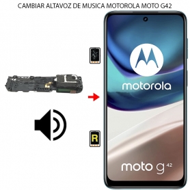 Cambiar Altavoz De Música Motorola Moto G42