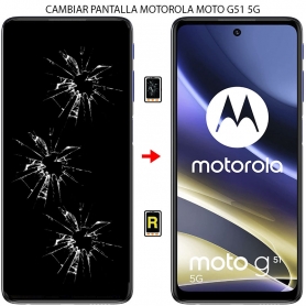 Cambiar Pantalla Motorola Moto G51 5G