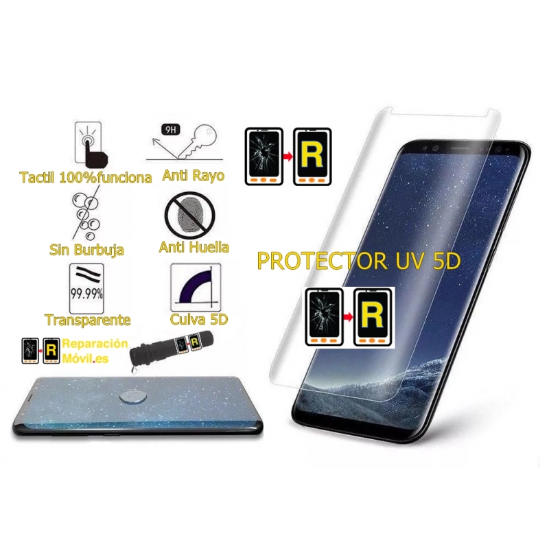 Protector de Pantalla ger UV 5D Curva 2019 Protector de Pantalla ger UV 5D Curva 2019