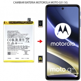 Cambiar Batería Motorola Moto G51 5G
