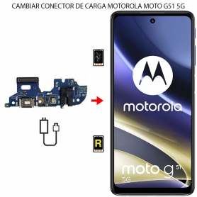 Cambiar Conector De Carga Motorola Moto G51 5G