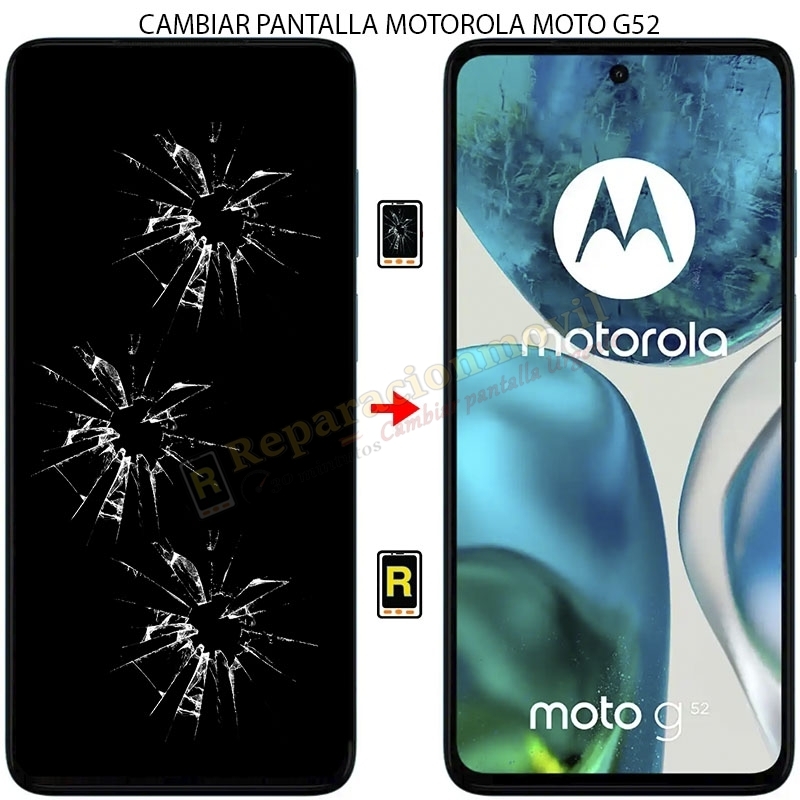 Cambiar Pantalla Motorola Moto G52