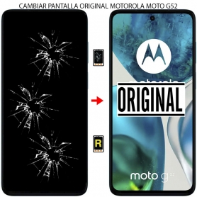Cambiar Pantalla Motorola Moto G52 ORIGINAL