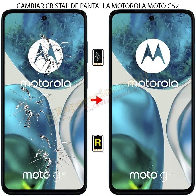 Cambiar Cristal De Pantalla Motorola Moto G52