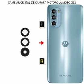 Cambiar Cristal Cámara Trasera Motorola Moto G52