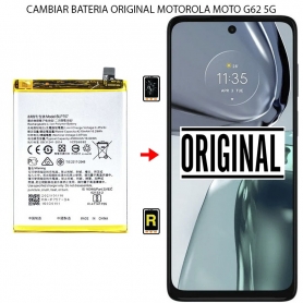 Cambiar Batería Motorola Moto G62 5G Original