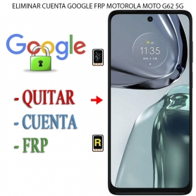 Eliminar Contraseña y Cuenta Google Motorola Moto G62 5G