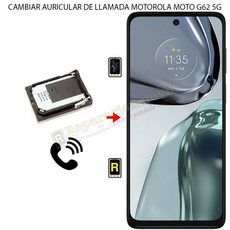 Cambiar Auricular De Llamada Motorola Moto G62 5G