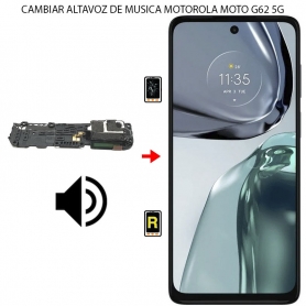 Cambiar Altavoz De Música Motorola Moto G62 5G