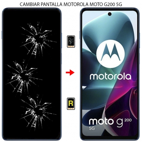 Cambiar Pantalla Motorola Moto G200 5G