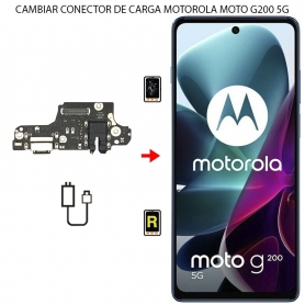 Cambiar Conector De Carga Motorola Moto G200 5G