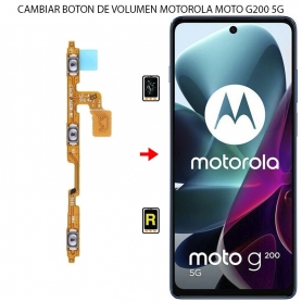 Cambiar Botón De Volumen Motorola Moto G200 5G