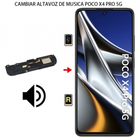 Cambiar Altavoz De Música Xiaomi Poco X4 Pro