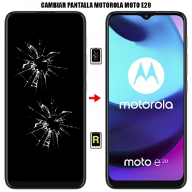 Cambiar Pantalla Motorola Moto E20