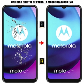 Cambiar Cristal De Pantalla Motorola Moto E20
