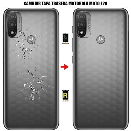 Cambiar Tapa Trasera Motorola Moto E20