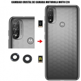 Cambiar Cristal Cámara Trasera Motorola Moto E20