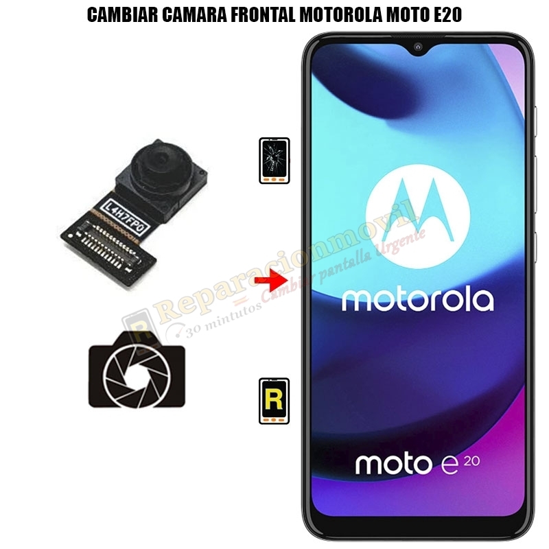 Cambiar Cámara Frontal Motorola Moto E20