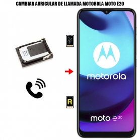 Cambiar Auricular De Llamada Motorola Moto E20