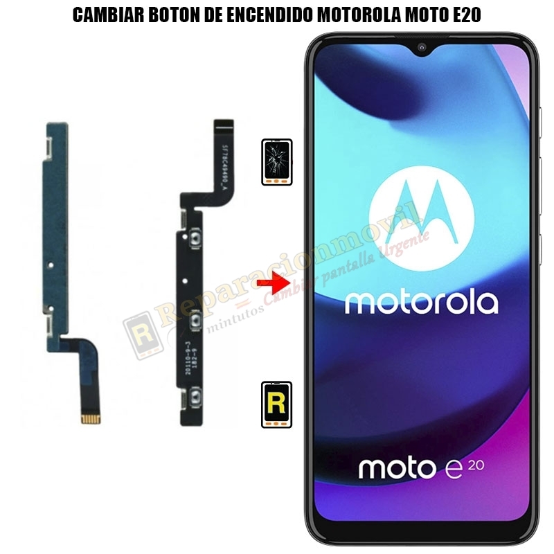 Cambiar Botón De Encendido Motorola Moto E20