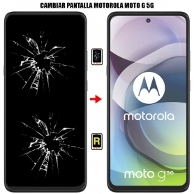 Cambiar Pantalla Motorola Moto G 5G