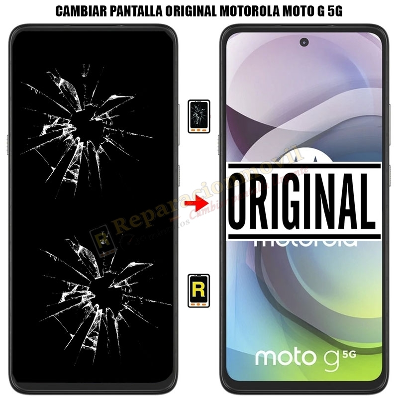 Cambiar Pantalla Motorola Moto G 5G ORIGINAL