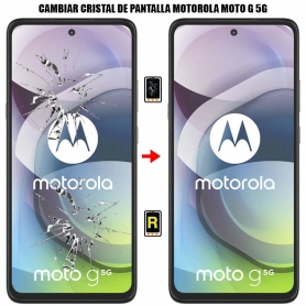 Cambiar Cristal De Pantalla Motorola Moto G 5G