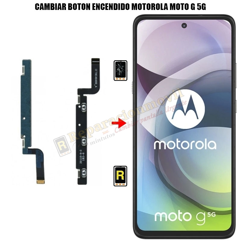 Cambiar Botón De Encendido Motorola Moto G 5G
