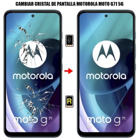 Cambiar Cristal De Pantalla Motorola Moto G71 5G