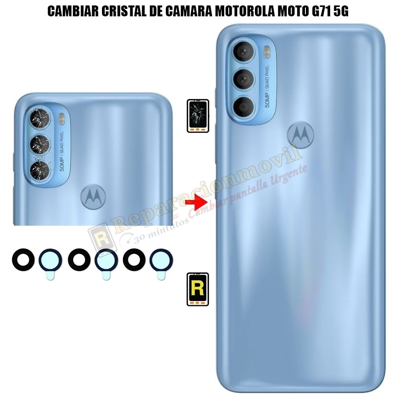 Cambiar Cristal Cámara Trasera Motorola Moto G71 5G