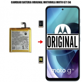 Cambiar Batería Motorola Moto G71 5G Original