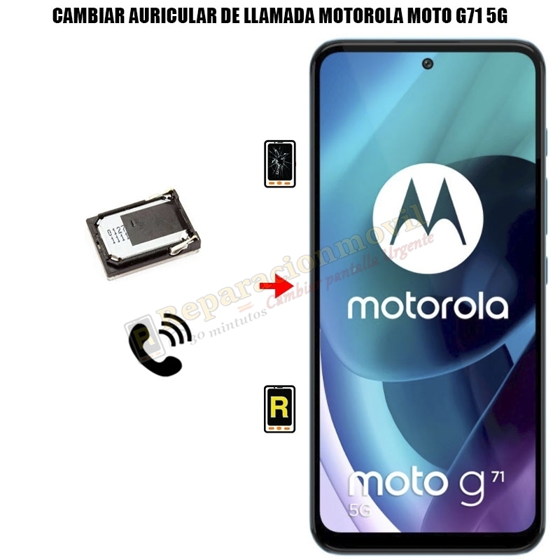 Cambiar Auricular De Llamada Motorola Moto G71 5G
