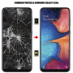 Cambiar Pantalla Samsung Galaxy A20S