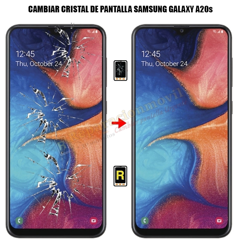 Cambiar Cristal De Pantalla Samsung Galaxy A20S