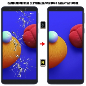 Cambiar Cristal De Pantalla Samsung Galaxy A01 Core