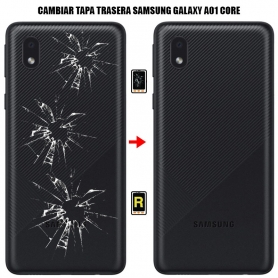 Cambiar Tapa Trasera Samsung Galaxy A01 Core