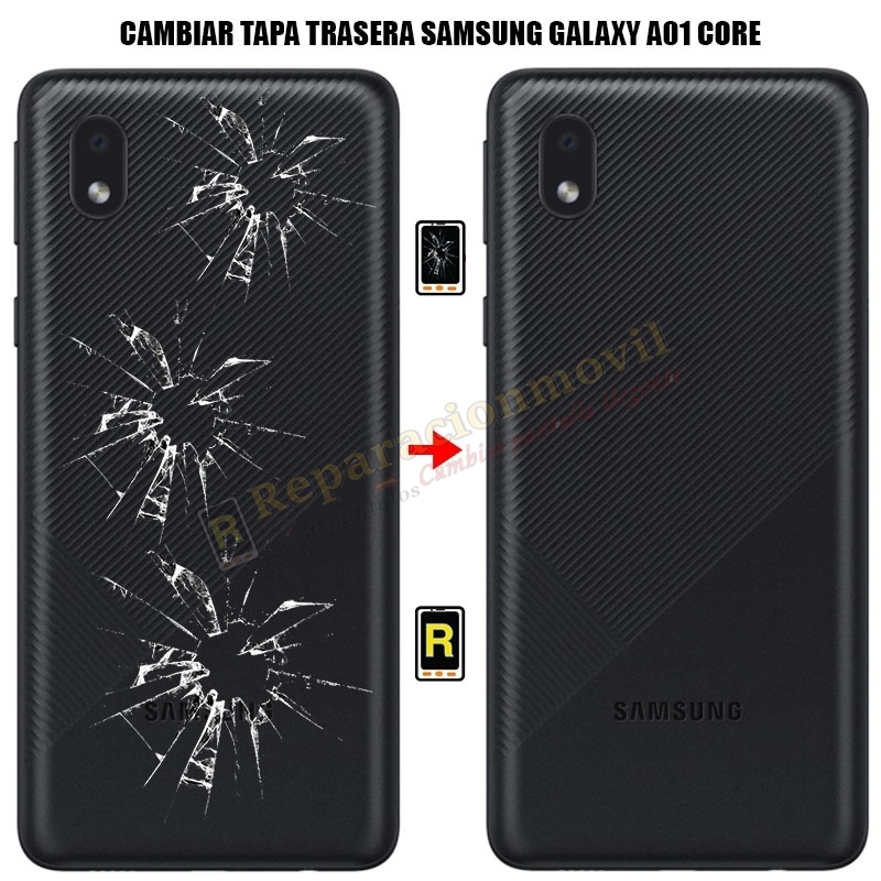 Cambiar Tapa Trasera Samsung Galaxy A01 Core