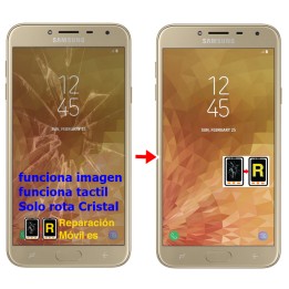 Cambiar Cristal de Pantalla Samsung J4 plus (2018) SM-J415F
