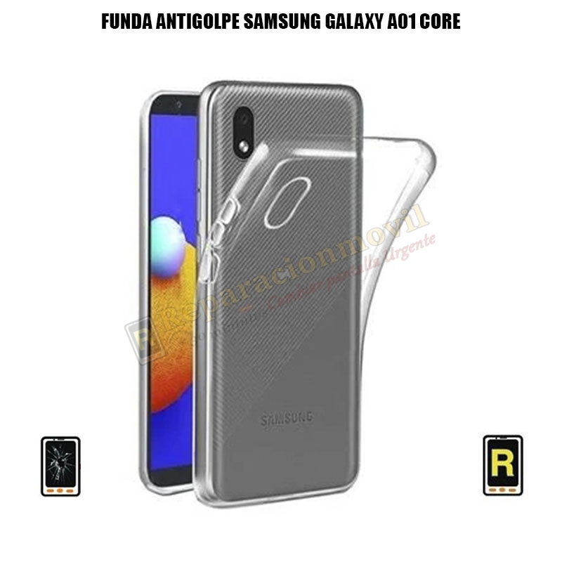 Funda Antigolpe Transparente Samsung Galaxy A01 Core