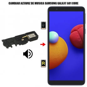 Cambiar Altavoz De Música Samsung Galaxy A01 Core