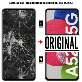 Cambiar Pantalla Samsung Galaxy A52S 5G ORIGINAL