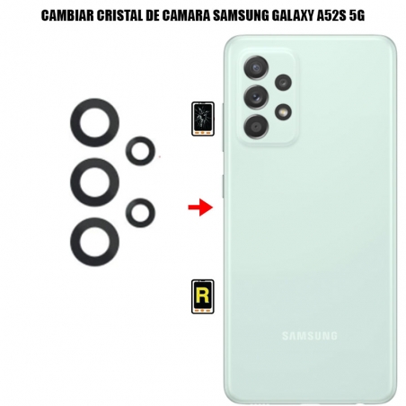 Cambiar Cristal Cámara Trasera Samsung Galaxy A52S 5G