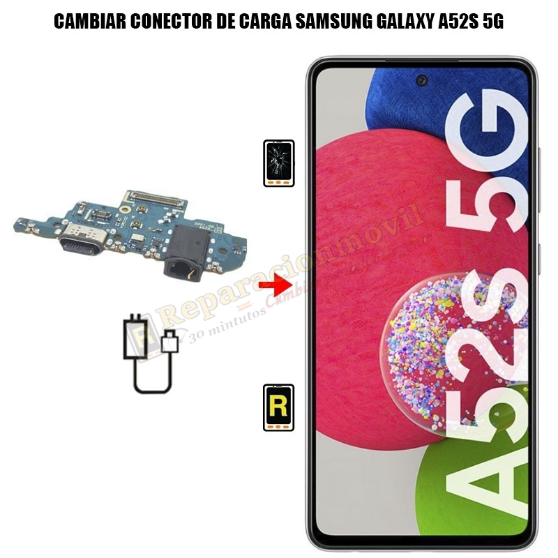 Cambiar Conector De Carga Samsung Galaxy A52S 5G