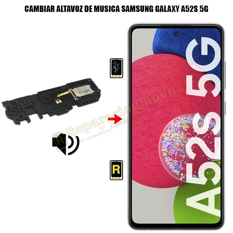 Cambiar Altavoz De Música Samsung Galaxy A52S 5G