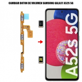 Cambiar Botón De Volumen Samsung Galaxy A52S 5G